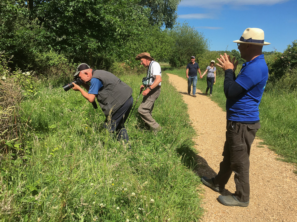 WDG people at Paxton Pits 2017